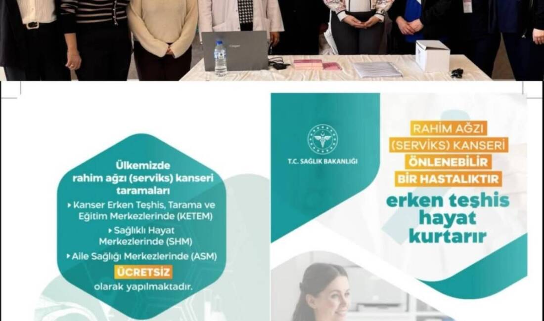 Defne Devlet Hastanesi tarafından Mart ayı boyunca kanser taramalarına yönelik