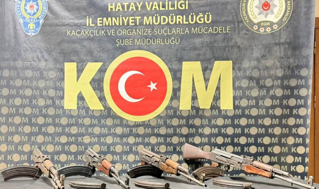 Hatay’da kaçakçılıkla mücadele kapsamında yürütülen çalışmalar sonucu Antakya–Reyhanlı yolu üzerinde