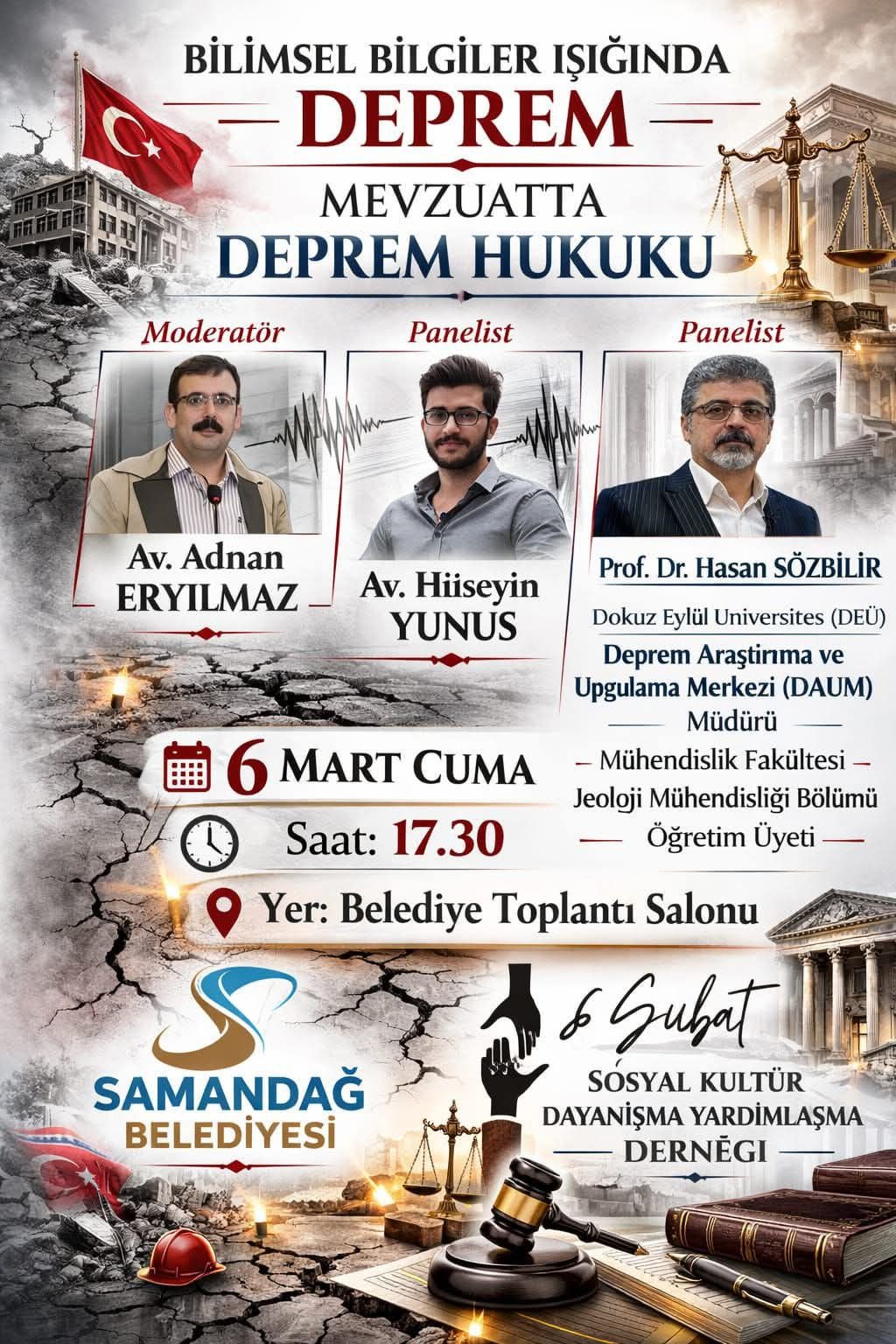 Türkiye’nin tanınmış deprem bilimcilerinden Antakyalı Prof. Dr. Hasan Sözbilir, 6