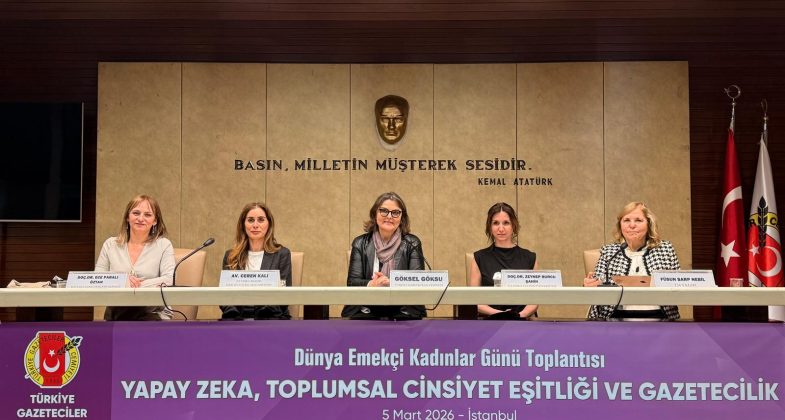 TGC, Dünya Emekçi Kadınlar Günü kapsamında düzenlediği toplantıda yapay zekanın