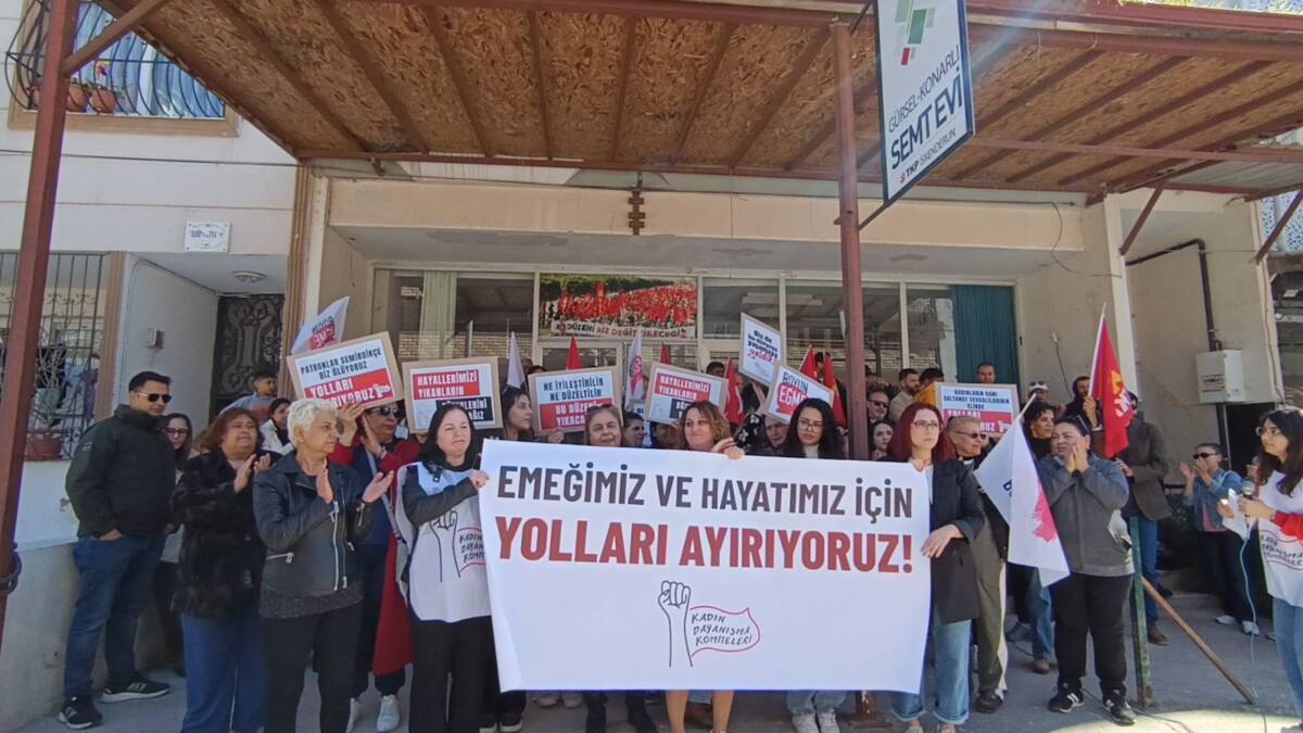 Kadın Dayanışma Komiteleri, Dünya Emekçi Kadınlar Günü’nde İskenderun’da bir araya