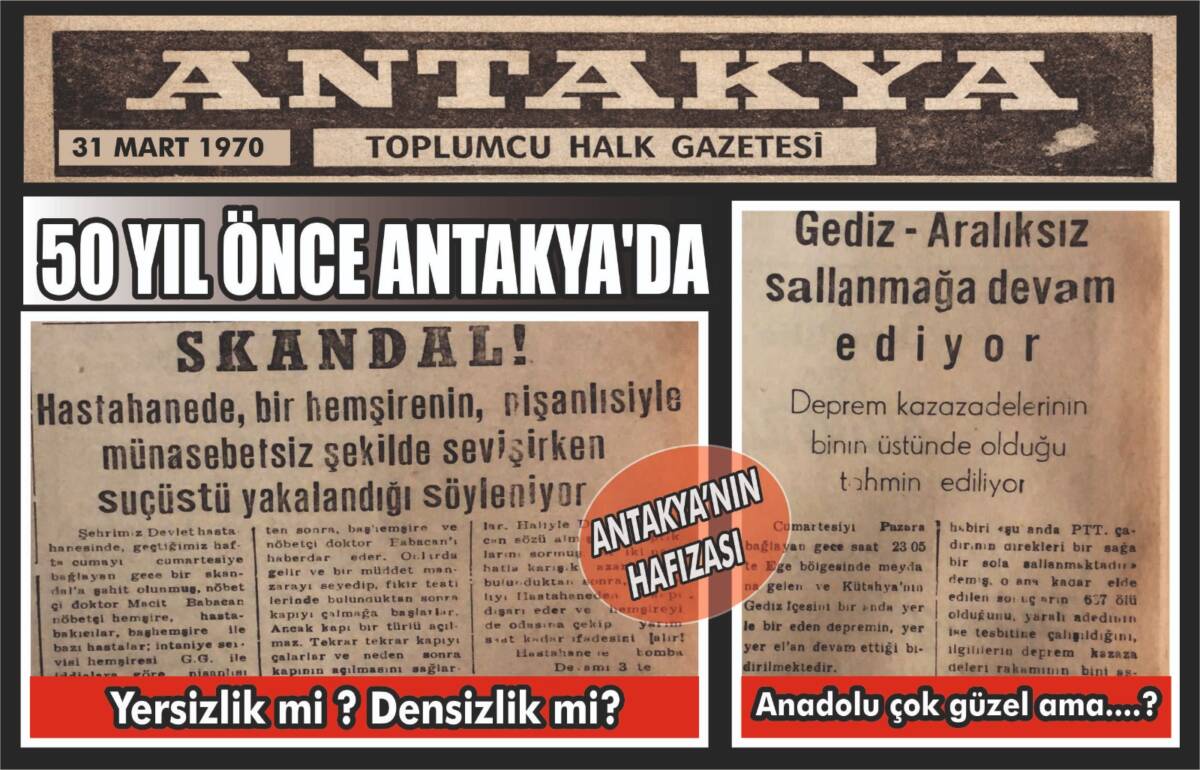 Hatay’ın basın tarihinde önemli bir yere sahip olan 31 Mart