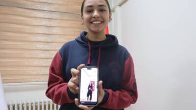 Hatay’ın Antakya ilçesinde bir lise öğrencisi, çevre duyarlılığıyla sergilediği örnek