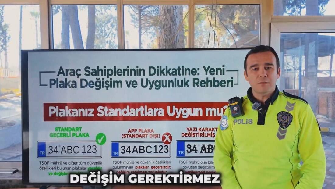 Araçlarda bulunması gereken standart plaka özellikleri nelerdir? APP plakalar ve