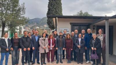 Samandağ Çöğürlü Mahallesi’nde faaliyet gösteren kalker ocağı ve beton tesisine