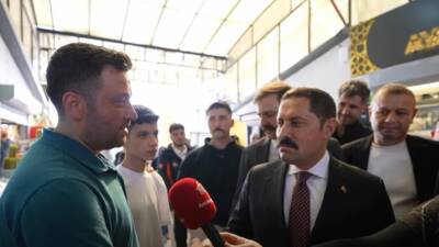 Hatay Valisi Mustafa Masatlı, Ramazan Bayramı münasebetiyle Tarihi Uzun Çarşı’yı