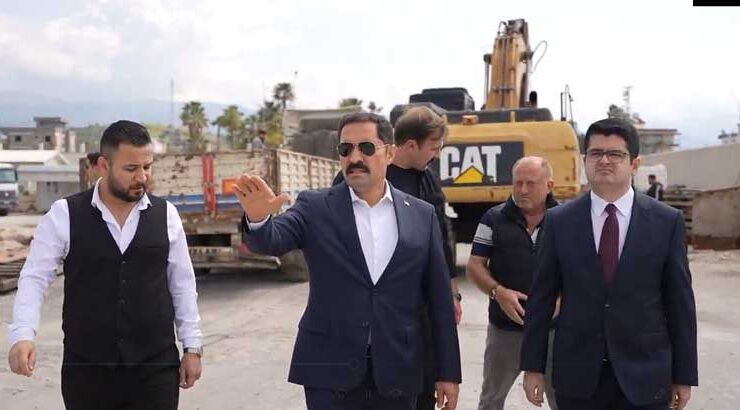 Hatay Valisi Mustafa Masatlı, “Hatay Valiliği Madenli Yat Limanı Deprem