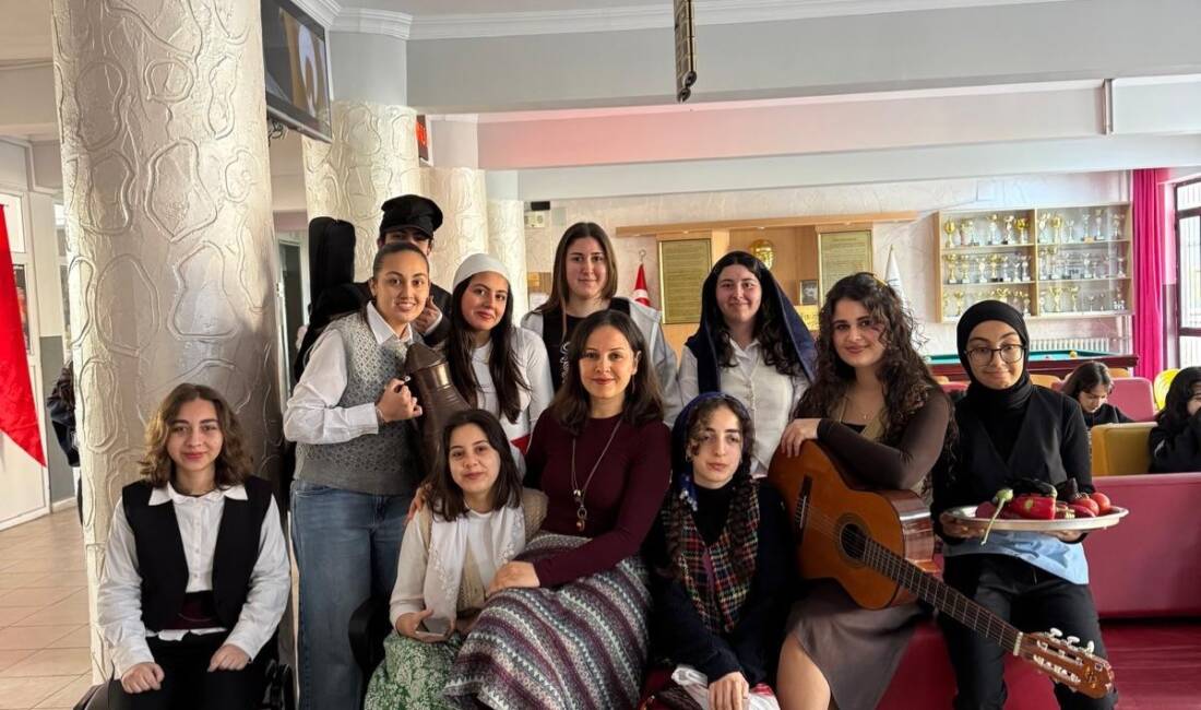 Hatay’da eğitim veren Hatay Fen Lisesi öğrencileri, kültürel mirası yaşatmaya