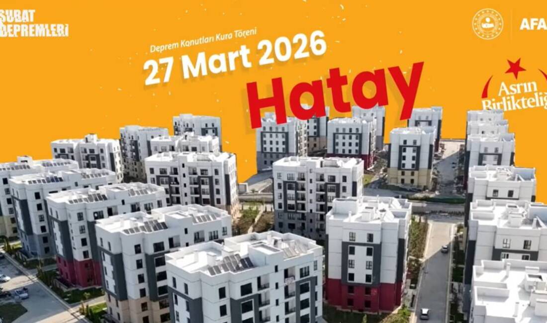 6 Şubat depremlerinin ardından yapımı tamamlanan kalıcı konut ve ticarethaneler