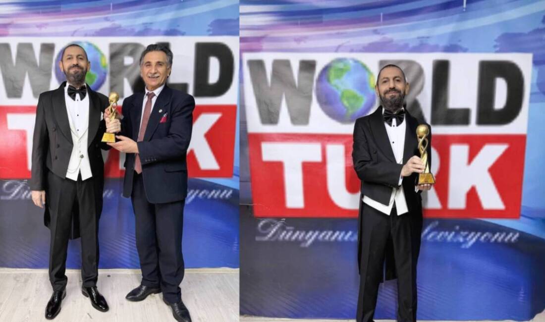  Akif Manaf, dünya barışı için yürüttüğü çalışmalar nedeniyle World Turk