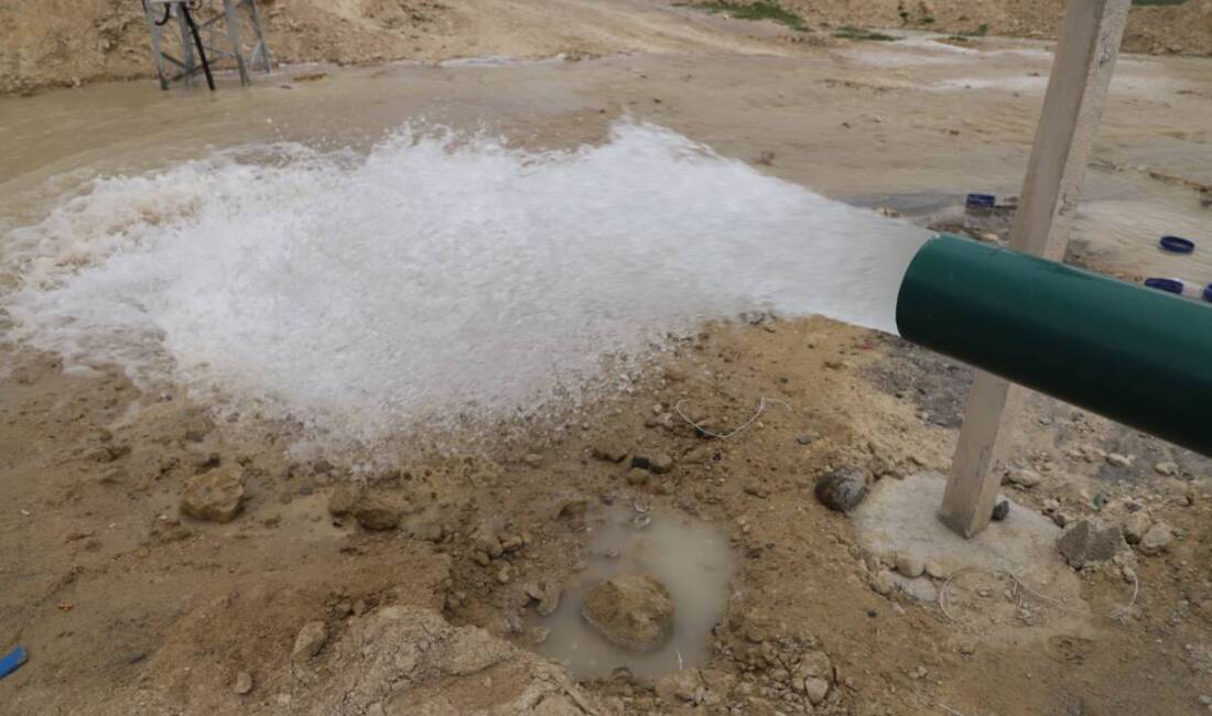 Belen’de HATSU tarafından yürütülen 14 binden fazla metrelik içme suyu