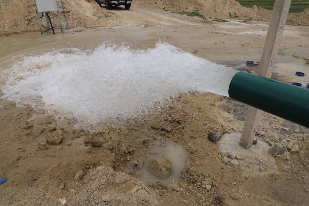 Belen’de HATSU tarafından yürütülen 14 binden fazla metrelik içme suyu