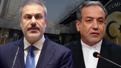 Dışişleri Bakanı Hakan Fidan, İran Dışişleri Bakanı Abbas Erakçi ile