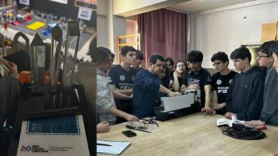 Hatay Fen Lisesi öğrencileri, geliştirdikleri robotlarla uluslararası teknoloji yarışmasında Türkiye’yi