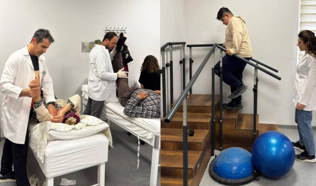 Defne Devlet Hastanesi Fizik Tedavi Ünitesi, deprem sonrası 20 bin