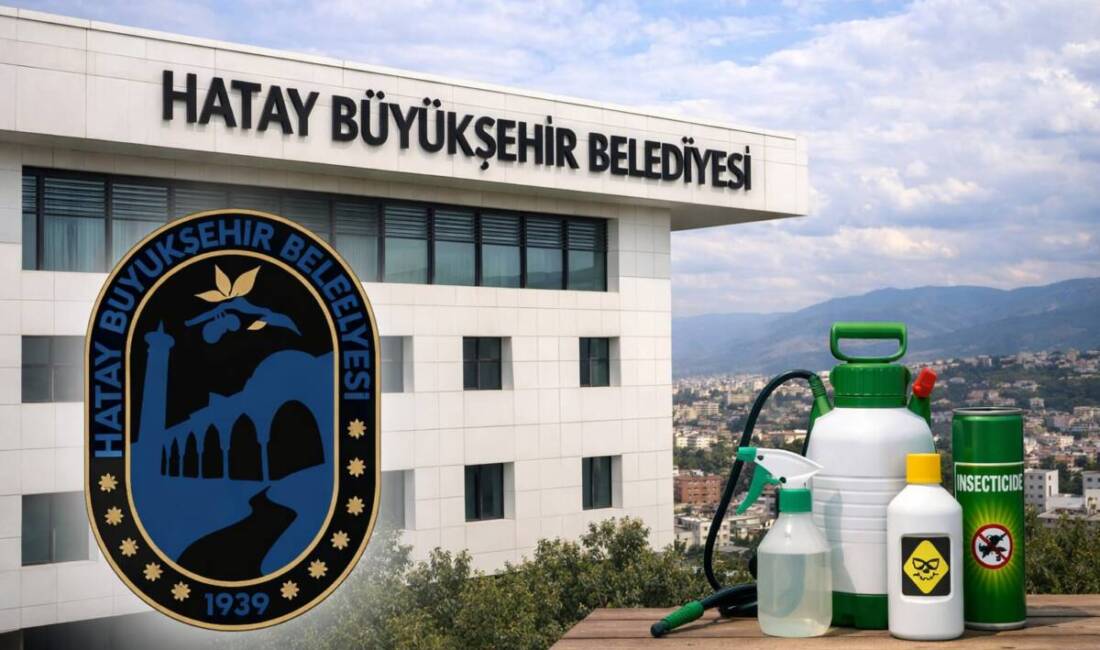 Hatay Büyükşehir Belediyesi (HBB) tarafından gerçekleştirilen “Biyosidal Ürün Mal Alım