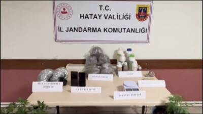 İskenderun’da bir evde kurulan uyuşturucu üretim sistemi jandarma baskınıyla ortaya