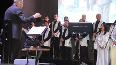 Hatay Medeniyetler Korosu, Hatay’da düzenlenen ramazan etkinlikleri kapsamında sahne aldı.