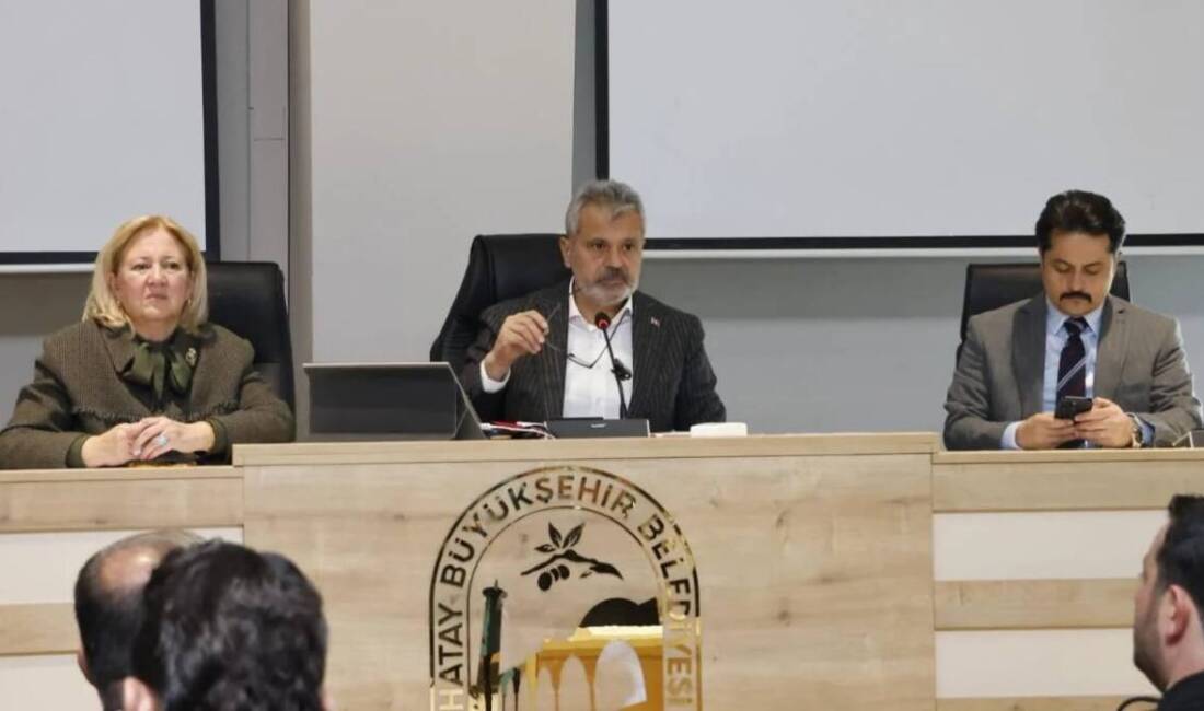 Hatay Büyükşehir Belediyesi (HBB) Mart Ayı Olağan Meclis Toplantısı, Antakya