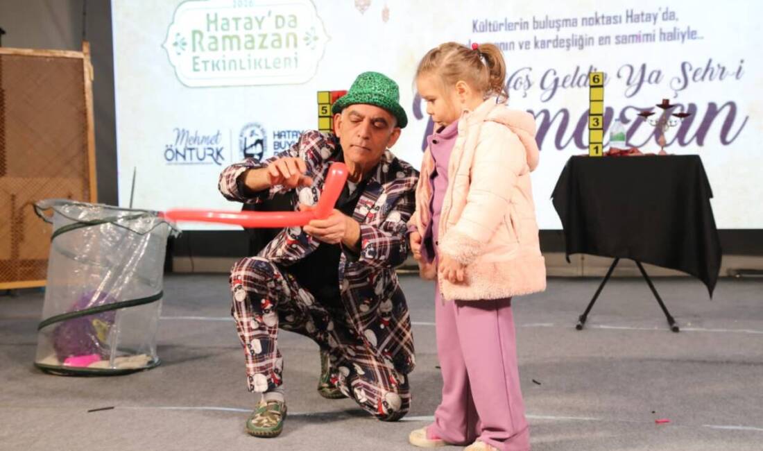 Hatay Büyükşehir Belediyesi (HBB), ramazan ayını huzur ve birlik içinde