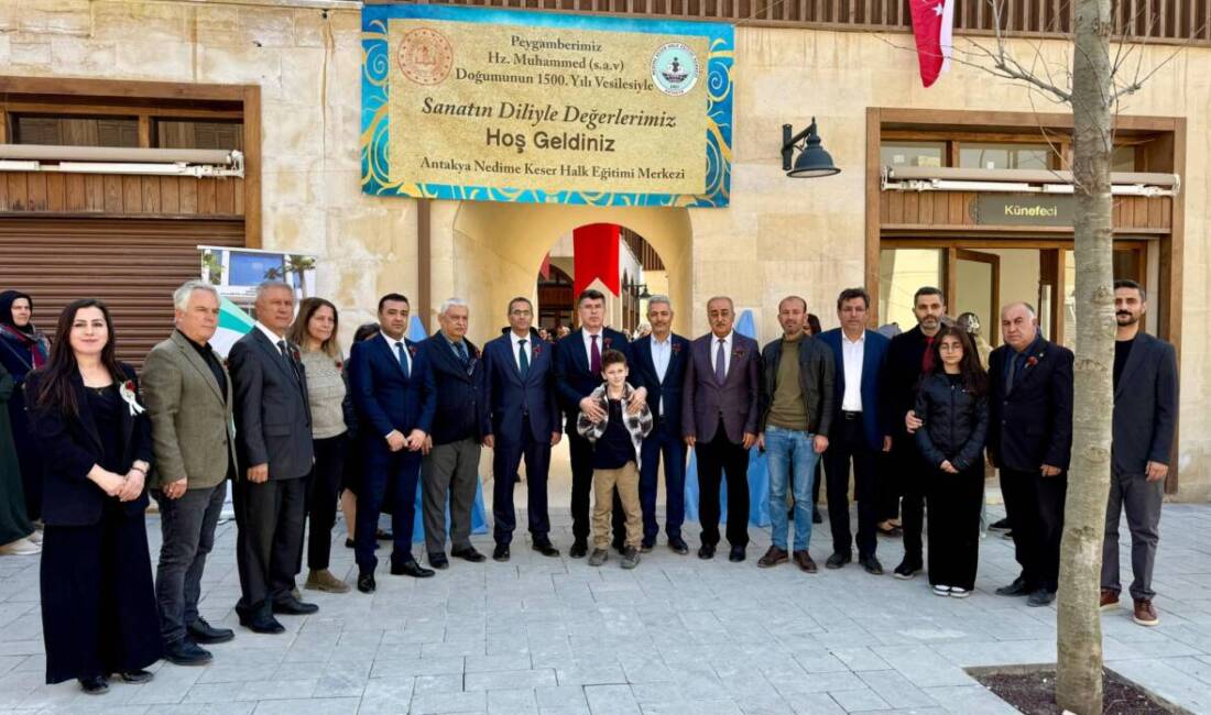 Hatay’da, Peygamber Efendimiz Hz. Muhammed’in (s.a.v.) doğumunun 1500. yılı dolayısıyla