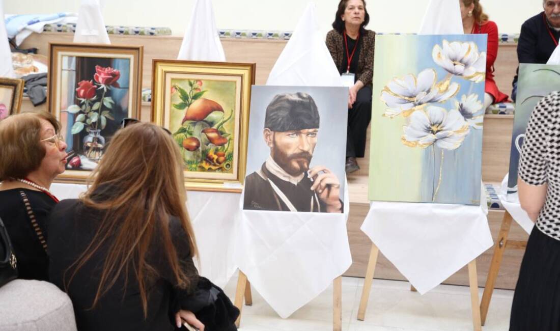 Hatay Büyükşehir Belediyesi Akademi Hatay kursiyerlerinin hazırladığı 60 eser, İskenderun