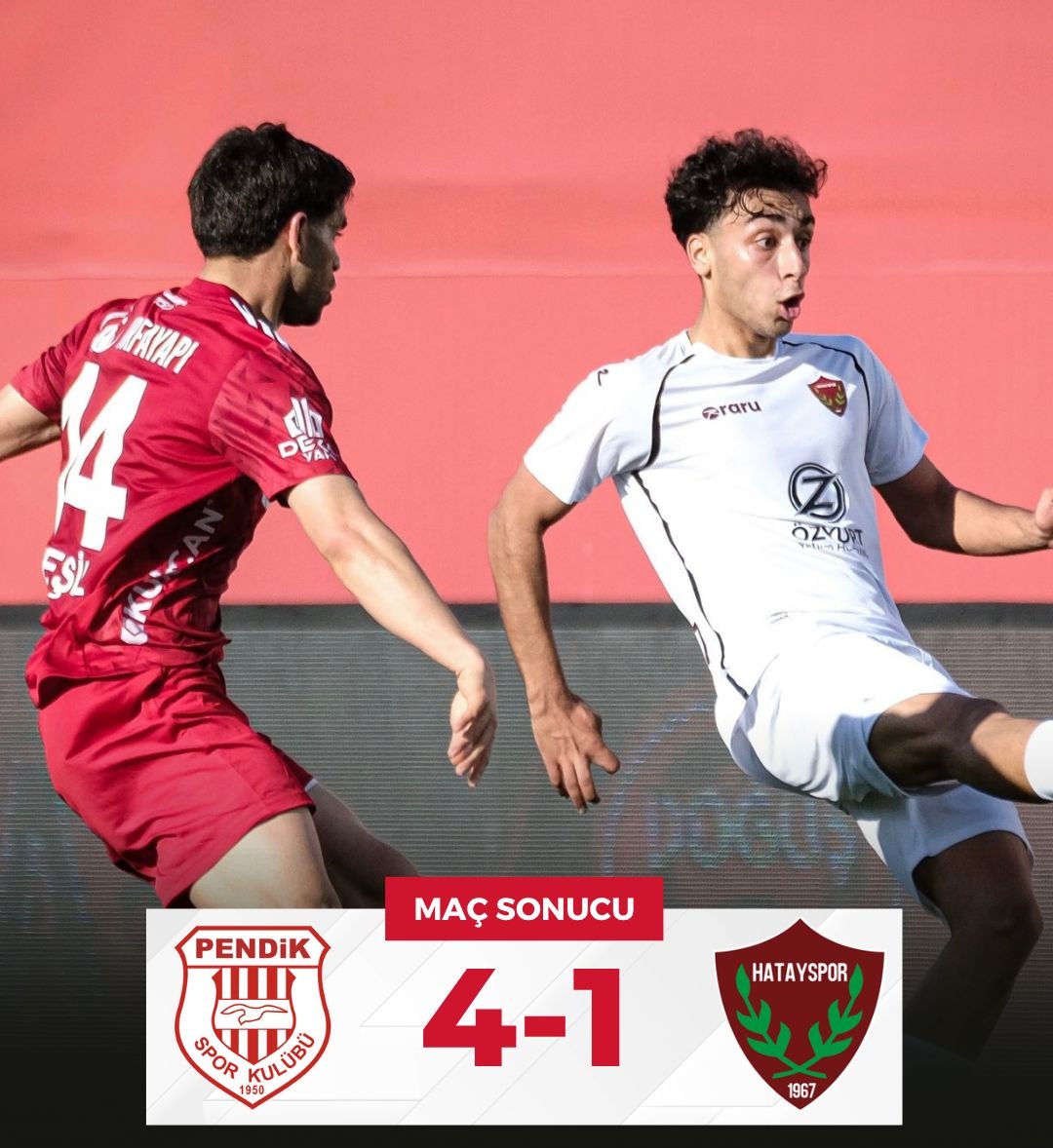 Hatayspor Pendikspor karşısında dağıldı