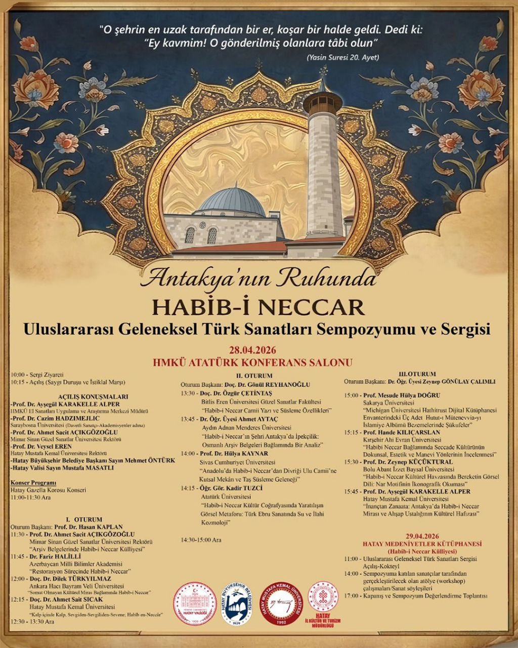 Hatay’da kültür ve sanat alanında önemli bir etkinliğe imza atılıyor.