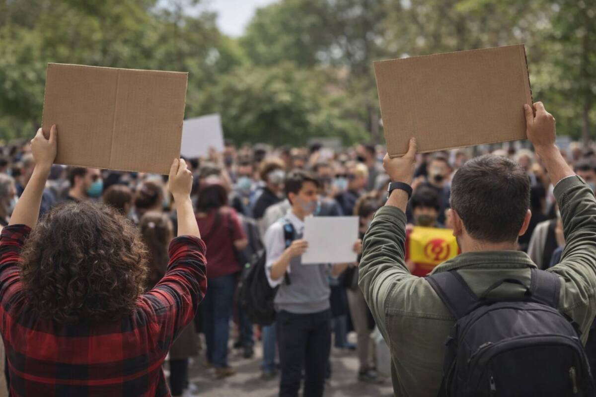 Hatay’ın Samandağ ilçesinde, okullarda artan şiddet olaylarına dikkat çekmek amacıyla
