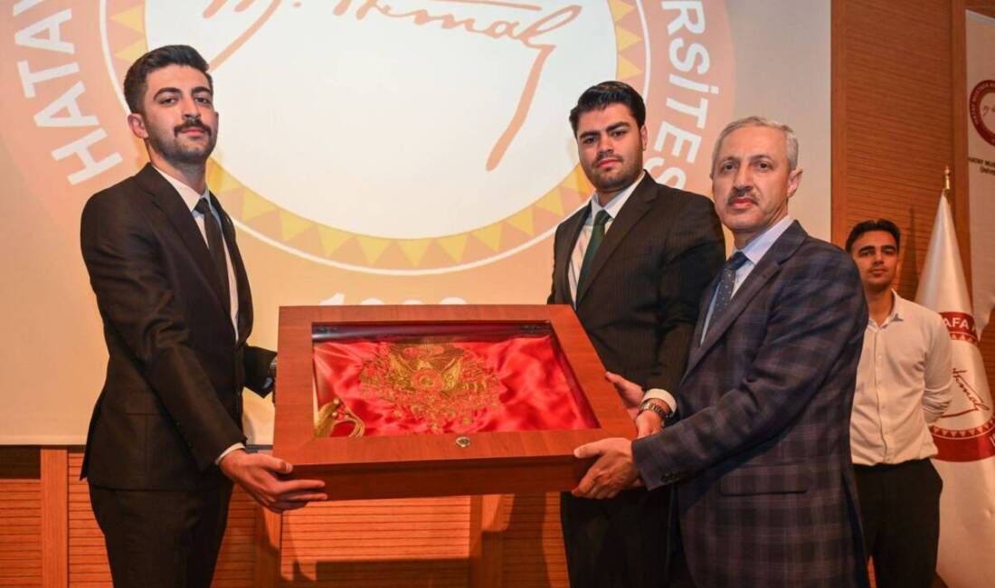 Hatay Mustafa Kemal Üniversitesi (MKÜ), anlamlı bir törene ev sahipliği