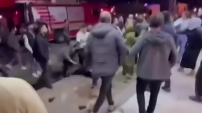 Hatay’ın Dörtyol ilçesinde meydana gelen trafik kazasının ardından yaşanan kavga,