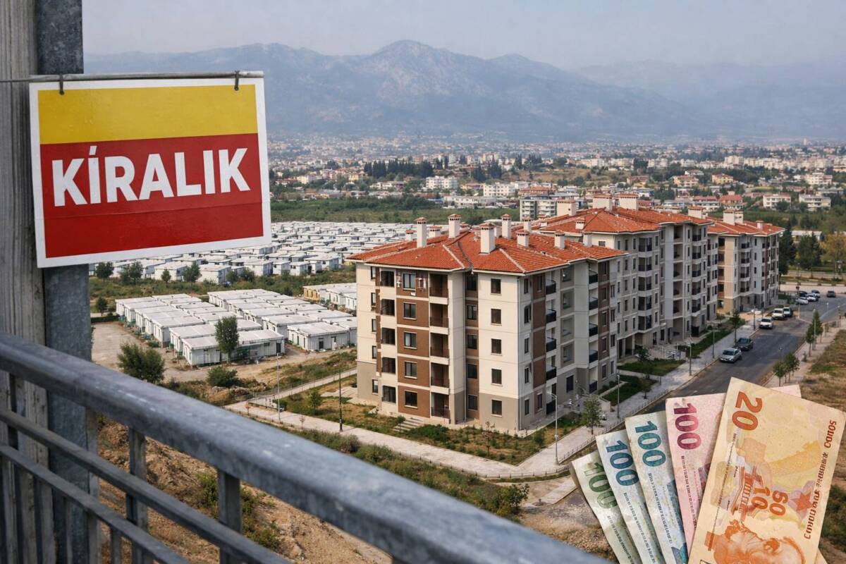 Hatay’da deprem sonrası TOKİ konutlarının teslim edilmesiyle birlikte kiralık daire