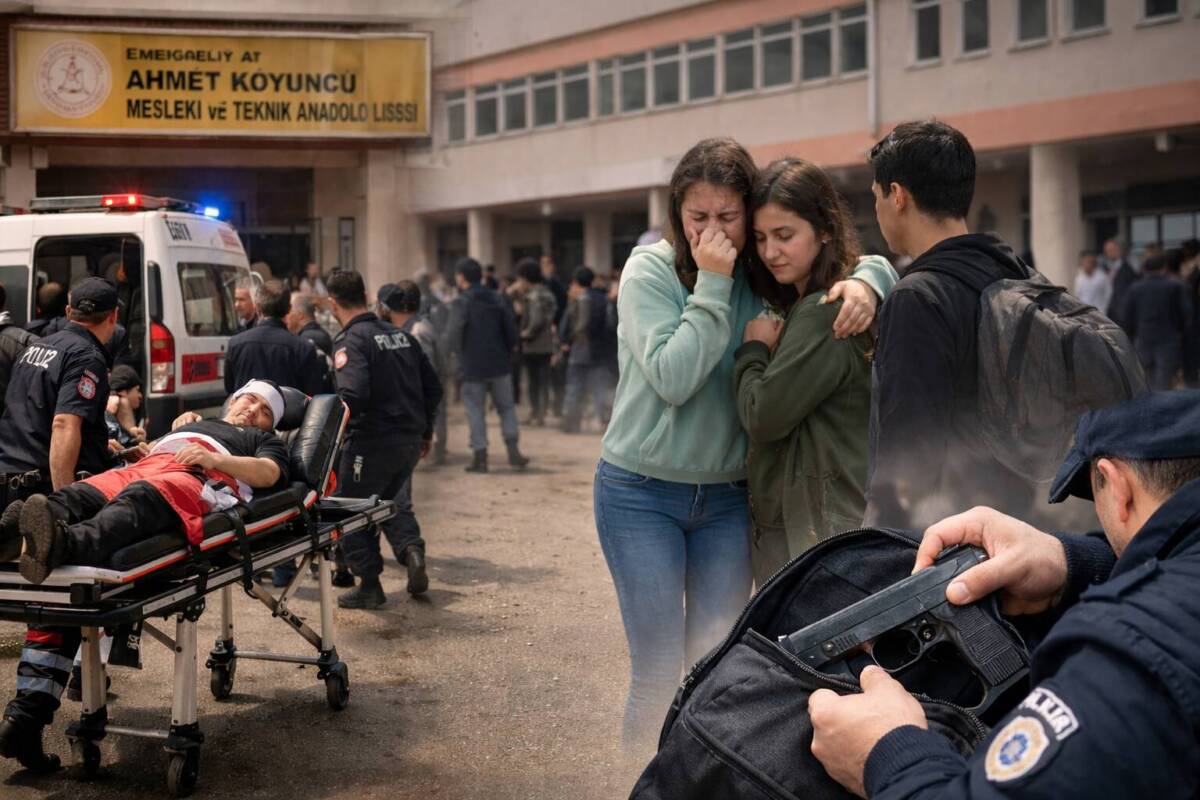 Türkiye, son günlerde okullardan peş peşe gelen silahlı saldırı ve