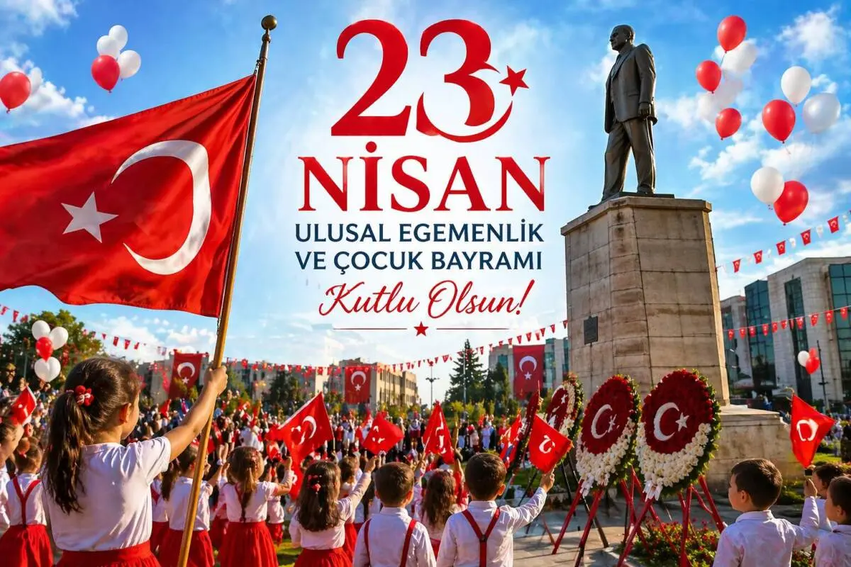 23 Nisan Ulusal Egemenlik ve Çocuk Bayramı’nın 106. yıl dönümü,