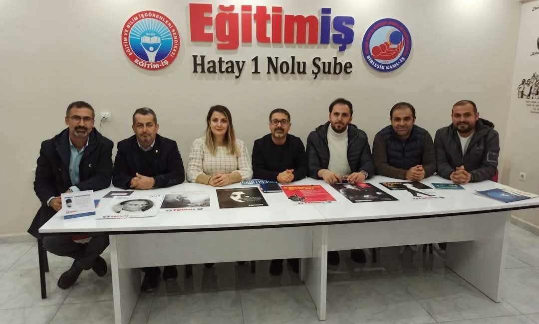 Eğitim-İş Hatay 1 No’lu Şube, 1 Mayıs öncesi yaptığı açıklamada