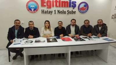 Eğitim-İş Hatay 1 No’lu Şube, 1 Mayıs öncesi yaptığı açıklamada