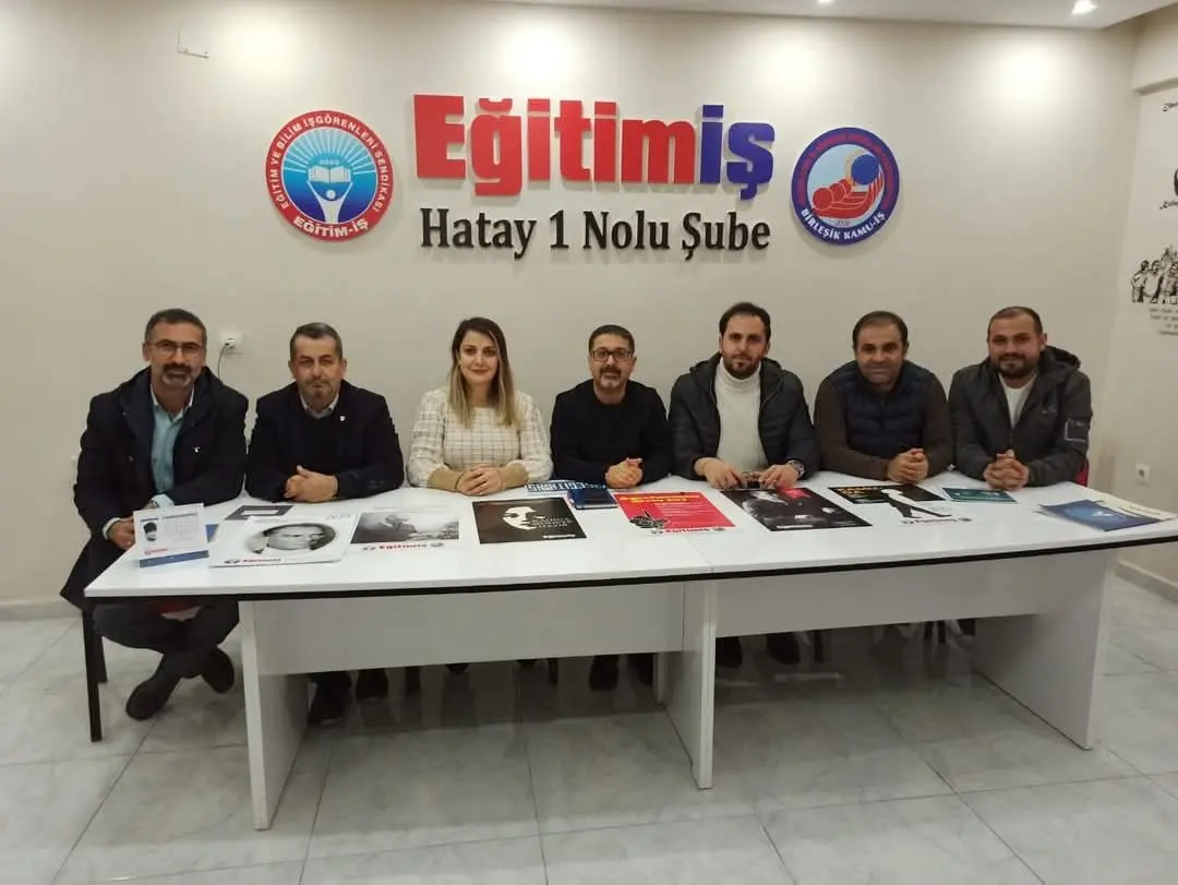 Eğitim-İş Hatay 1 No’lu Şube, 1 Mayıs öncesi yaptığı açıklamada