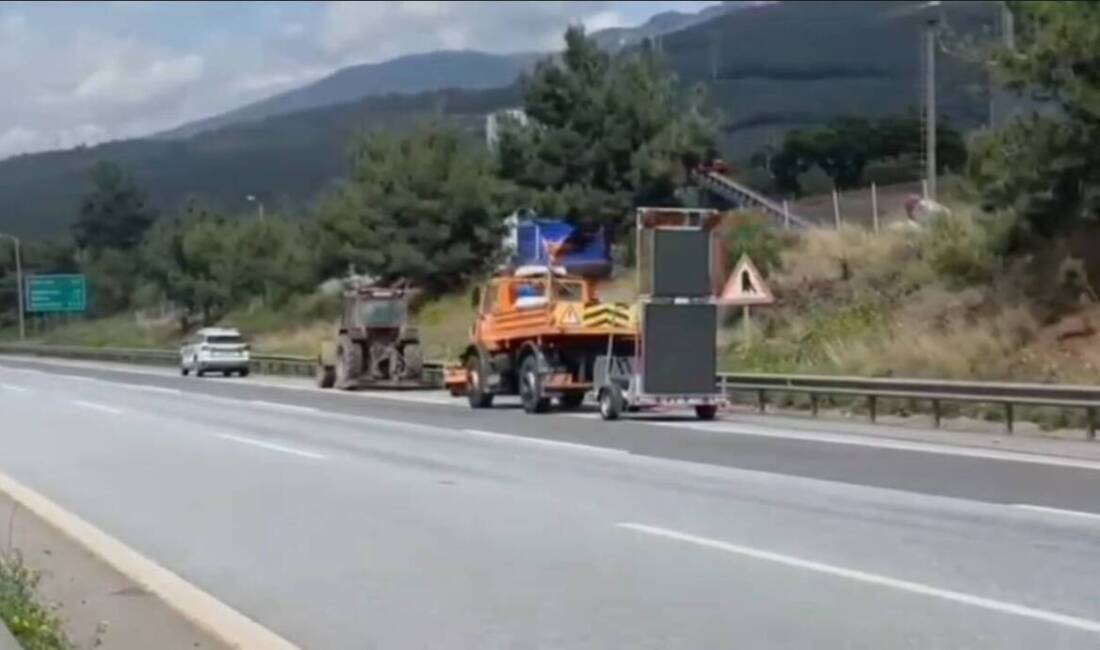 Hatay’da O-53 Otoyolu’nda son dönemde artan lastik patlaması ihbarları üzerine,