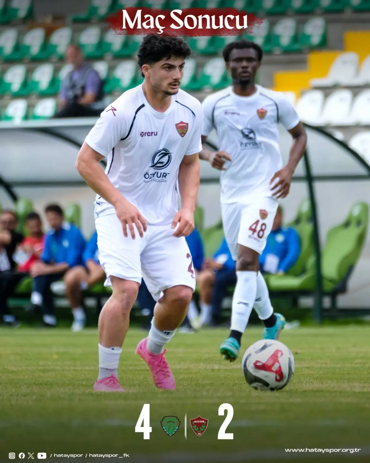 Türkiye 1. Lig’de haftanın açılış maçında Hatayspor, iki kez öne