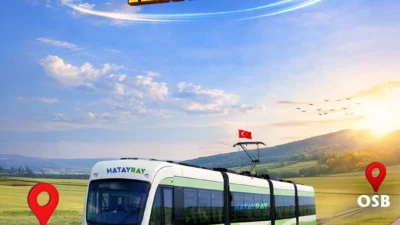 Hatay’da raylı sistem projesinde ilk somut adım atıldı. OSB-Meclis Binası