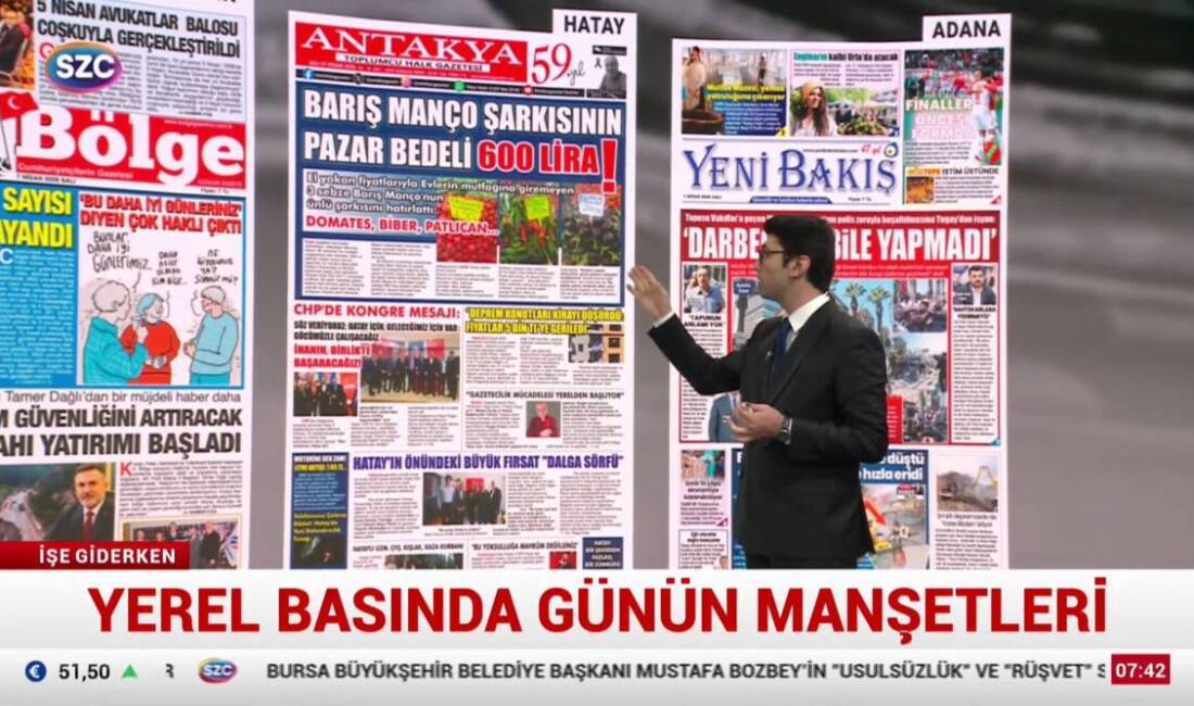 Hatay'da yayımlanan Antakya Toplumcu Halk Gazetesinin hayat pahalılığına dikkat çeken