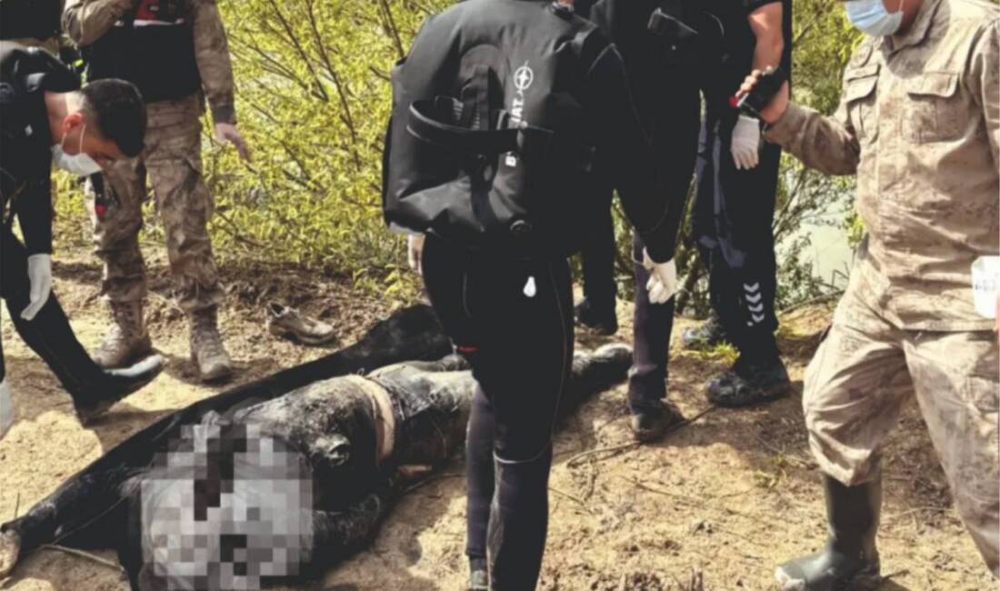 Hatay’ın Reyhanlı ilçesine bağlı Demirköprü mevkiinde nehirde bir erkek cesedinin