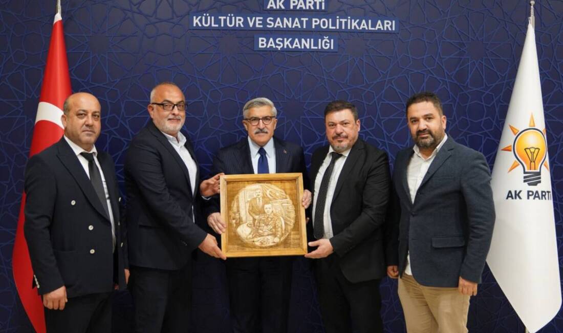 Hatay Gazeteciler Cemiyeti (HGC) heyeti, Ankara’da gerçekleştirdiği temaslarda Hatay’ın güncel