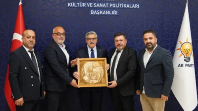 Hatay Gazeteciler Cemiyeti (HGC) heyeti, Ankara’da gerçekleştirdiği temaslarda Hatay’ın güncel