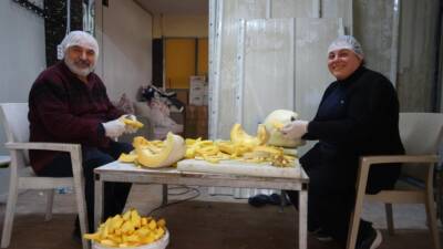 Hatay'ın yöresel lezzeti olan tescilli kabak tatlısı, depremin ardından yeniden