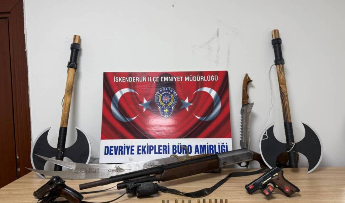 Hatay’da güvenlik güçlerinin dikkati olası bir tehlikenin önüne geçti.