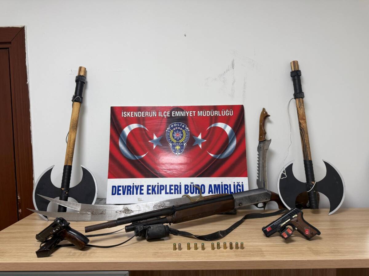 Hatay’da güvenlik güçlerinin dikkati olası bir tehlikenin önüne geçti.