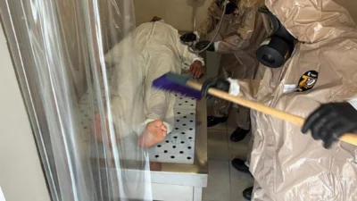 Defne Devlet Hastanesi’nde, İl Sağlık Müdürlüğü ve UMKE koordinasyonunda; kısa