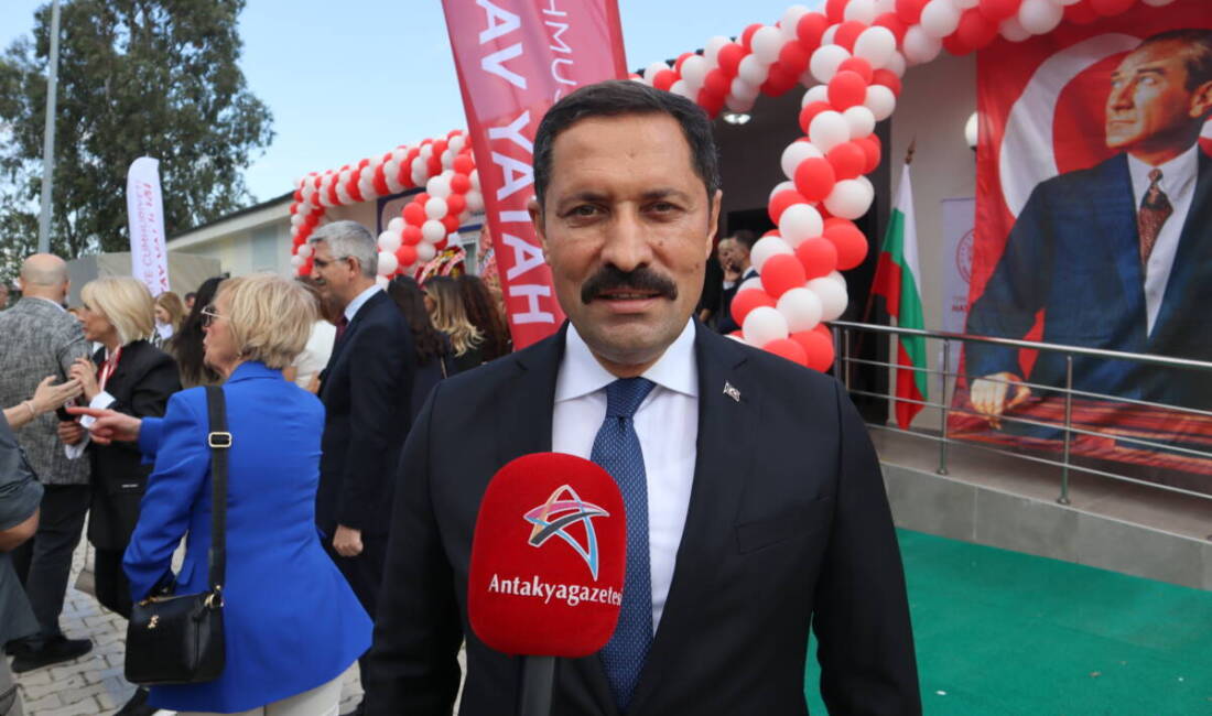 Hatay Valisi Mustafa Masatlı, Serinyol’da açılışı yapılan Gazi Mustafa Kemal