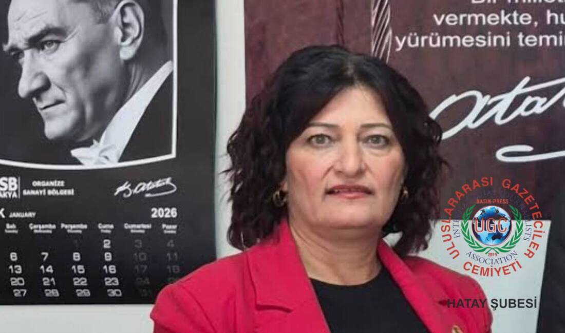 Uluslararası Gazeteciler Cemiyeti (UGC) Hatay İl Başkanı Suna Zeytun, eğitim